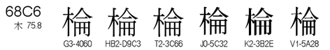 U+68C6